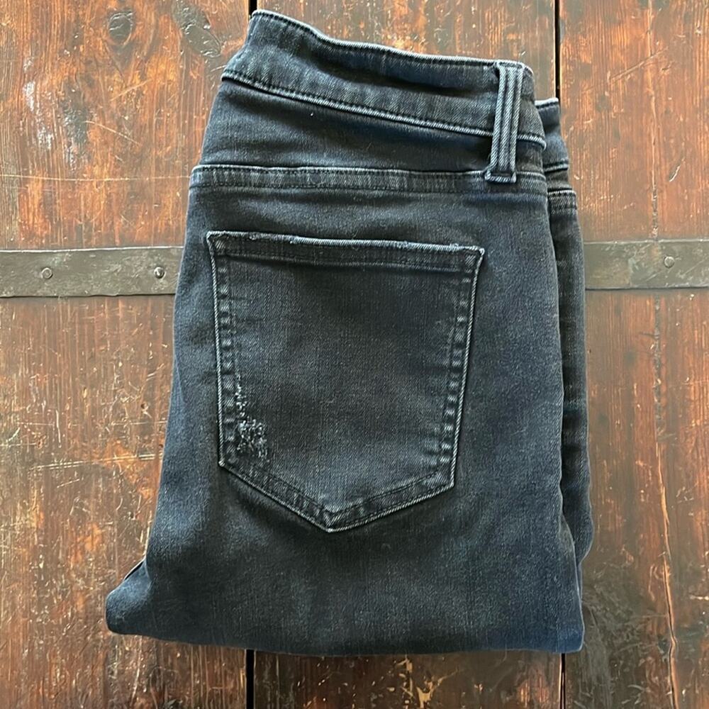 Pistola Black/Gray Wash Skinny Jeans Size 27